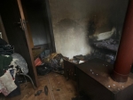 В Гудауте загорелся частный одноэтажный дом