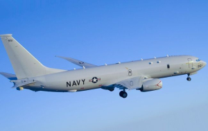 Американский военный самолет заметили над Черным морем