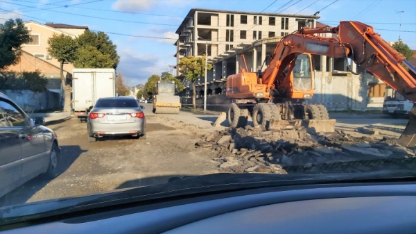 Движение на участке улицы Лакоба в Сухуме будет перекрыто 22 марта