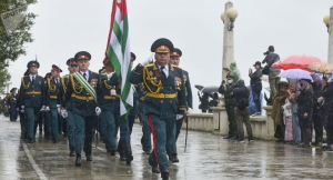 Парад Победы прошел в Абхазии