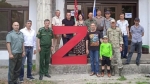 Букву Z установили в поддержку России в Сухуме