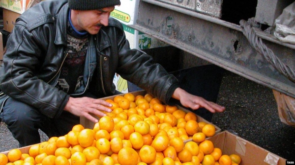 Больше урожай мандаринов – больше жалоб на границе