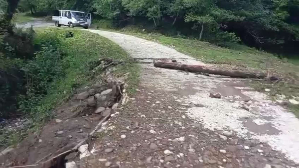 Оползень сошел в двух селах Галского района
