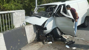 Человек пострадал в аварии в Гудаутском районе