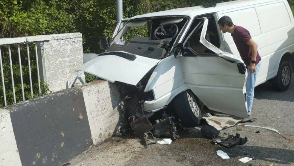 Человек пострадал в аварии в Гудаутском районе