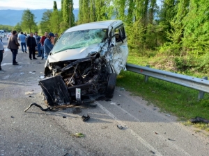 В Гудаутском районе произошло ДТП